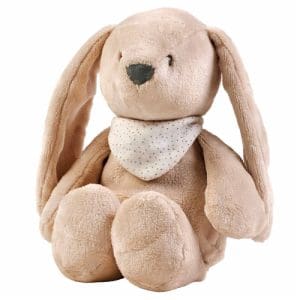 Nattou Sleepy Bunny Cuddly Nightlight - Beige