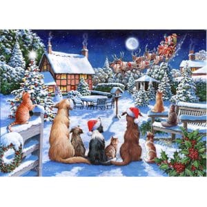 No.19 - Santa Paws 500 Piece Puzzle