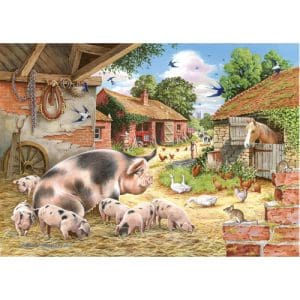 Poppy's Piglets BIG 500 Puzzle