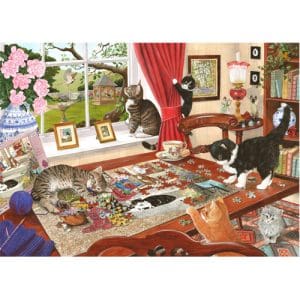Puzzling Paws 1000 Piece Puzzle