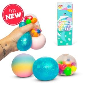 Scrunchems Dolphin 3Pk Diddy Squish Balls