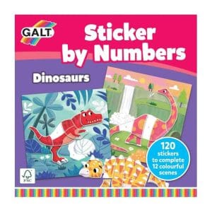 Sticker By Numbers - Dino