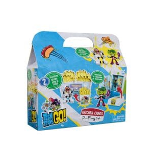 Teen Titans Kitchen Chaos Display Set