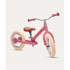 Trybike - Matte 2 In 1 Balance Trike - Vintage Pink