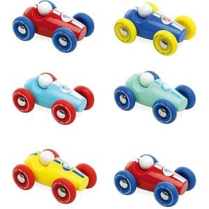 Vilac - 6 Mini Race Cars Assorted One Supplied