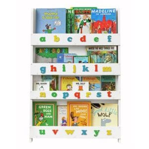 White Tidy Books Bookcase Lowercase