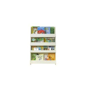 White Tidy Books Bookcase No Letters