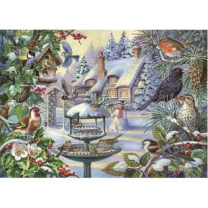 Winter Birds BIG 500 Puzzle