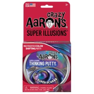 *A Grade* Crazy Aaron's Super Illusions Thinking Putty - Super Scarab