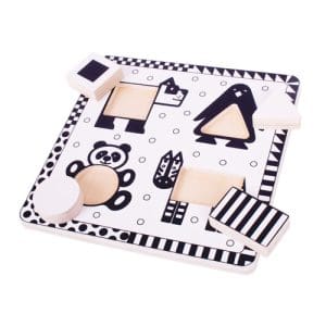 Black and White Animals Puzzle