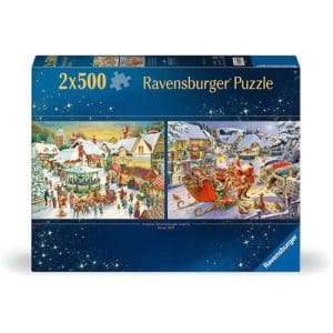 Christmas Collection No 1, Christmas Market & Santa's Christmas Supper, 2x500pc