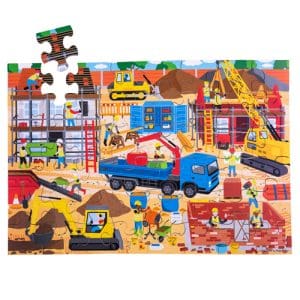 Construction Site Floor Puzzle (48 piece)