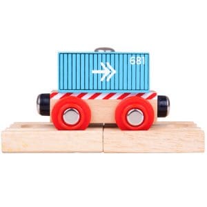 Container Wagon - Blue