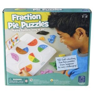 Fraction Pie Puzzles