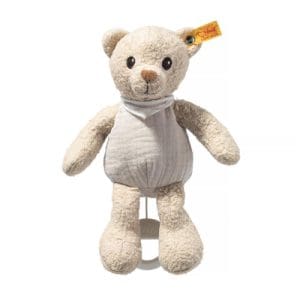 GOTS Noah Teddy bear music box, beige