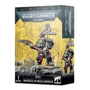 Orks Warboss in Mega Armour