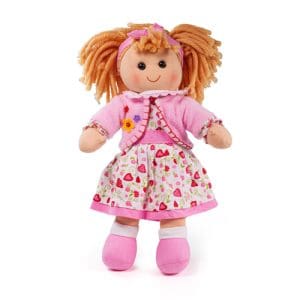 Kelly - Blonde Hair/Pink Strawberry Dress