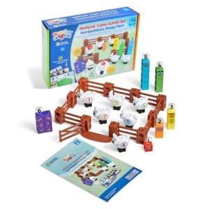 MathLink Cubes Numberblocks Sheep Farm Activity Set