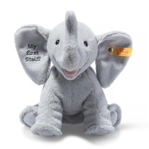 My first Steiff Ellie elephant , light grey
