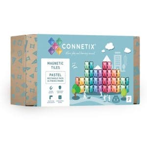 CONNETIX: Pastel Rectangle Pack (24 Pieces)