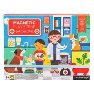 Pet Hospital Magnetic Play Scene