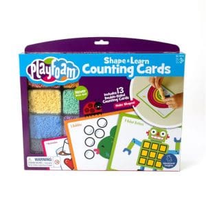 Playfoam Shape & Learn Counting Cards