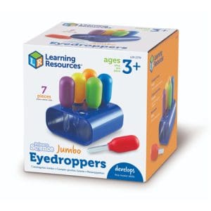 Primary Science Jumbo Eyedroppers with Stand