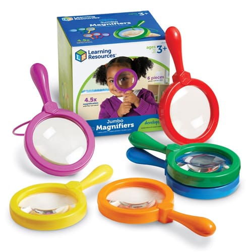 Primary Science Jumbo Magnifiers (Set of 6) | Toys | Toy Street UK