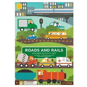 Roads + Rails Sticker Activity Set