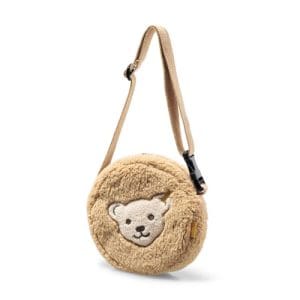 Shoulder bag with squeaker, beige