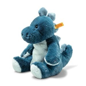 Spott stegosaurus, light blue