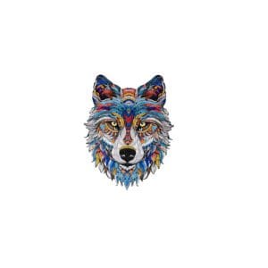 Wooden Puzzle - Wolf