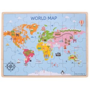 World Map Puzzle
