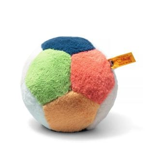 ball with musical toy, multicoloured