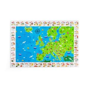 European Landmarks Floor Puzzle