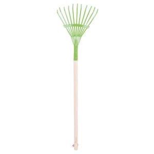 Long handled leaf rake