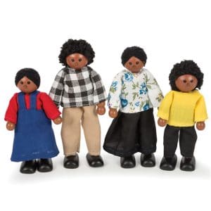 Multicultural Dolls - Black Family