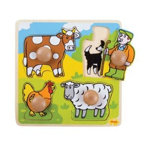 My First Peg Puzzle - Farm