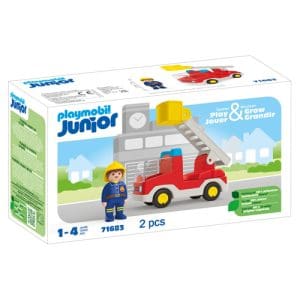 PLAYMOBIL 71683 JUNIOR: Ladder Unit Fire Truck