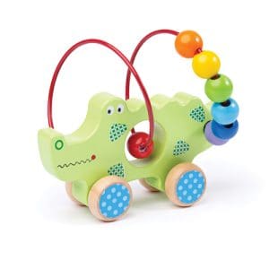 Push Along Crocodile Bead Frame