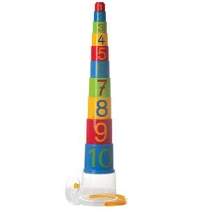 Pyramid Numbers - 10 Parts in a Bucket