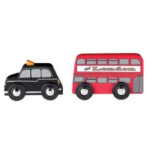 Red Bus & Black Cab