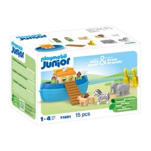 PLAYMOBIL 71681 JUNIOR: My Take Along Noah's Ark