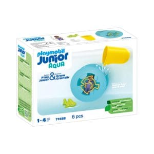 PLAYMOBIL 71688 JUNIOR AQUA: Water Wheel with Baby Shark
