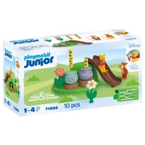 PLAYMOBIL 71694 JUNIOR & Disney: Winnie's & Tigger's Bee Garden