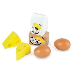 Wooden Eggs And Dairy