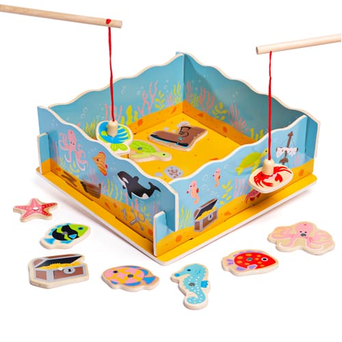 Wooden Fishing Game