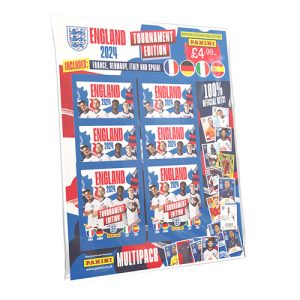 England 2024 Tournament Edition Official Sticker Collection - Multipack