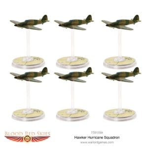 *A Grade* Blood Red Skies Hawker Hurricane Squadron