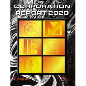 *A Grade* Cyberpunk 2020 RPG: Corporation Report 2020